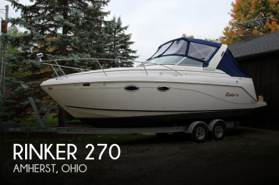 2002 Rinker 270 Fiesta Vee