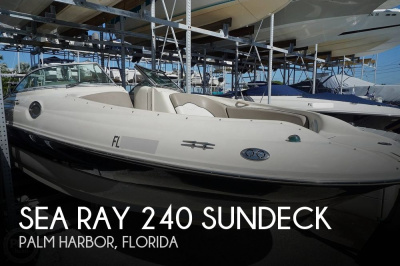 2004 Sea Ray 240 Sundeck