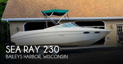 1999 Sea Ray 230 Weekender Cuddy