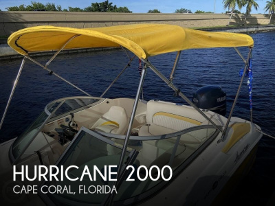 2008 Hurricane SunDeck 2000