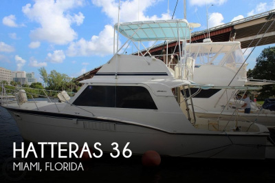 1972 Hatteras 36 Convertible