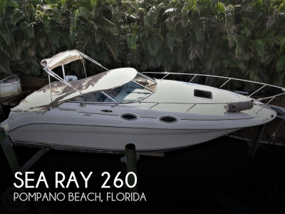 2002 Sea Ray 260 Sundancer