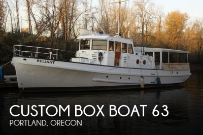 1955 Custom Built Box Boat 63