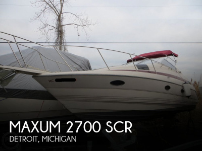 1990 Maxum 2700 SCR