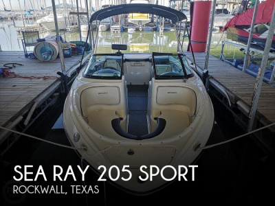 2014 Sea Ray 205 Sport
