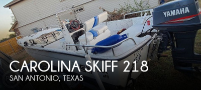 2002 Carolina Skiff 218 DLV