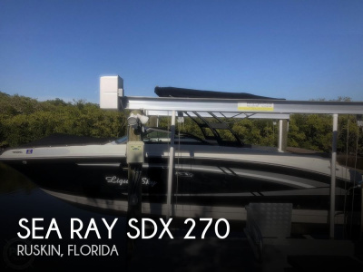 2017 Sea Ray SDX 270