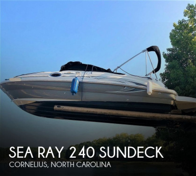 2005 Sea Ray 240 Sundeck
