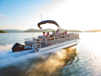 2021 Sun Tracker Fishin' Barge