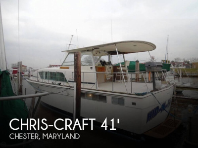 1974 Chris Craft 410 Commander