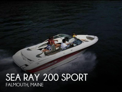 2005 Sea Ray 200 Sport