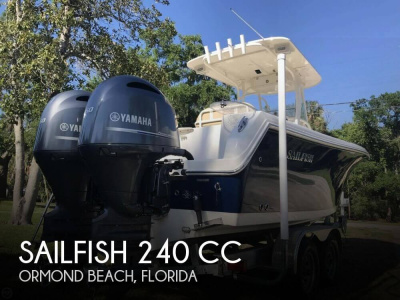 2017 Sailfish 240 CC