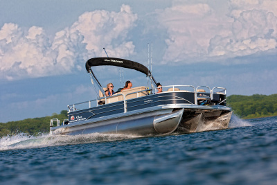 2020 Sun Tracker FISHIN BARGE® 24 XP3, Trailer, 150HP