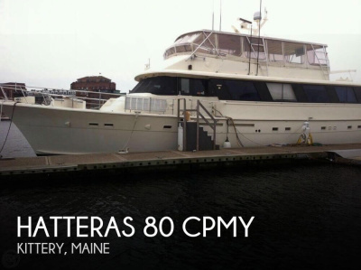 1985 Hatteras 80 CPMY