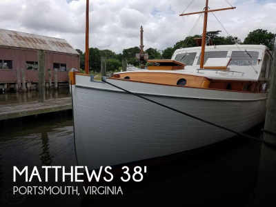 1941 Matthews 38 Cabin Cruiser