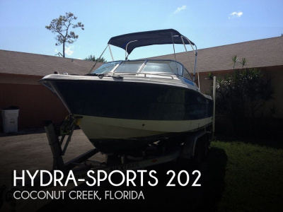 2007 Hydra Sports 202 Dual Console