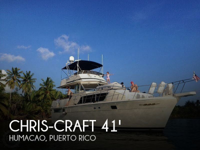 1987 Chris Craft Constellation 410