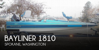 1988 Bayliner Bass Trophy 1810 Fish & Ski