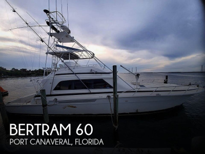 1991 Bertram 60 Convertible