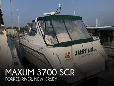 1998 Maxum 3700 SCR