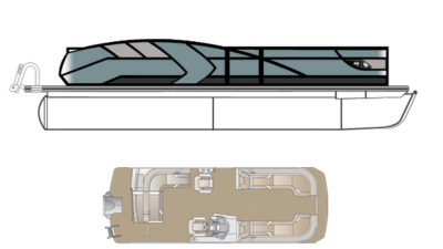 2021 Crest Caribbean LX 230 SLS