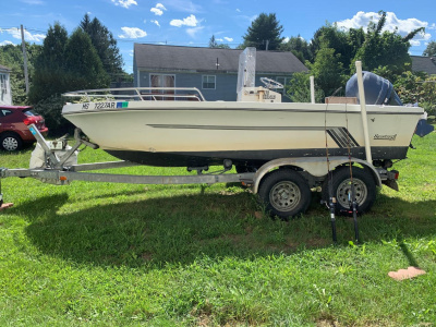 1968 Sportcraft PLS White Fiberglass Bowrider