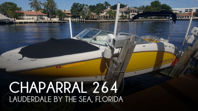 2012 Chaparral 264 Sunesta