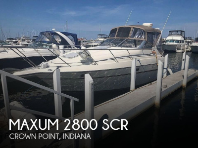1998 Maxum 2800 SCR
